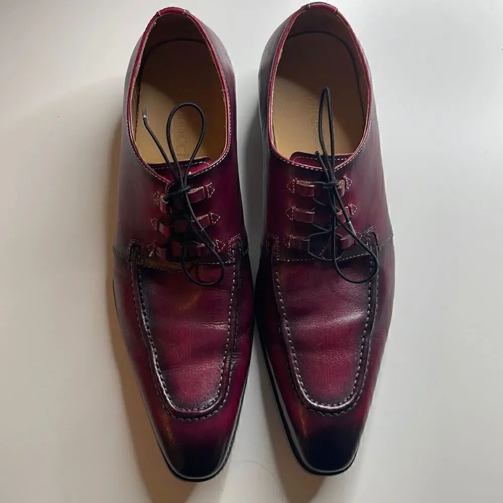 Carrucci Tracey Purple leather shoes. Size 10. EUC.